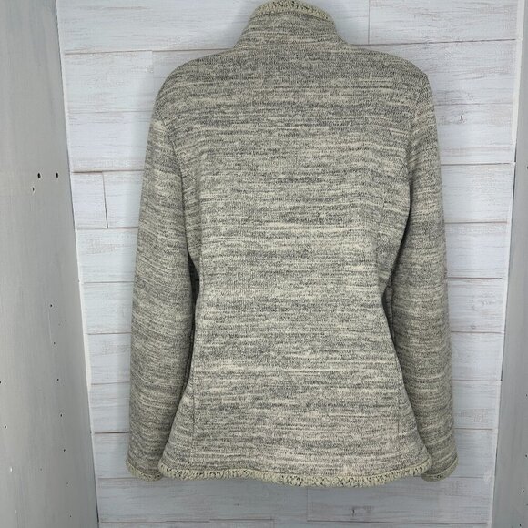 Kuhl Womens Alaska 1/4 Zip Pullover Fleece in Ash Shearling Warm Size Large - Picture 5 of 12